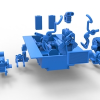 Fun Short Monster tank Base Scale 1:25 - Thumbnail 23