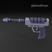 Small Plasma Pistol (Fake gun) from Rick and Morty  3D Printing 555439