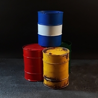 Oil Barrels 1/12 Scale  - Thumbnail 2