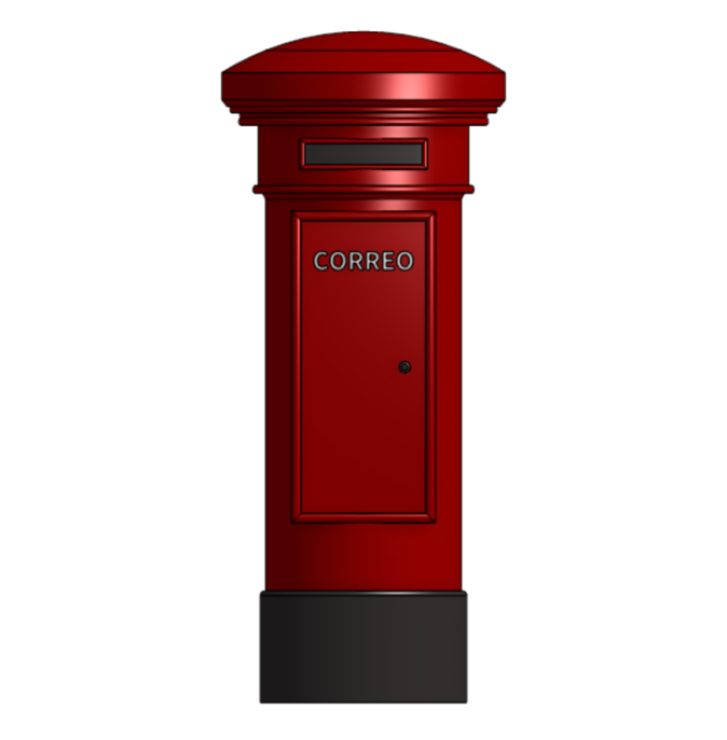 Correo Argentino Mailbox 1/12 Scale