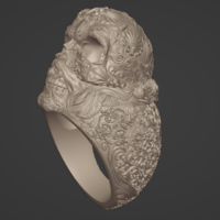 skull ring - Thumbnail 4