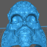 skull ring - Thumbnail 7