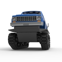 Vintage Monster tank Version 2 Scale 1:25 - Thumbnail 6