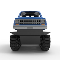 Vintage Monster tank Version 2 Scale 1:25 - Thumbnail 7