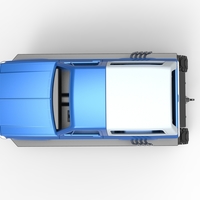 Vintage Monster tank Version 2 Scale 1:25 - Thumbnail 11