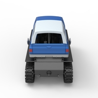 Vintage Monster tank Version 2 Scale 1:25 - Thumbnail 17