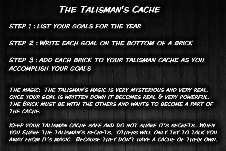 Talisman's Cache - Unleash it's magic 3D Print 55556