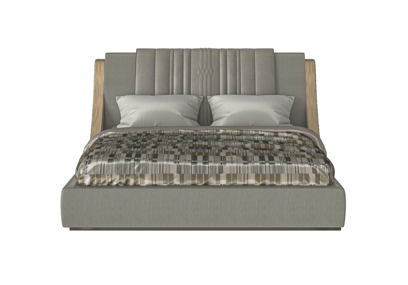 Zenith leather double bed