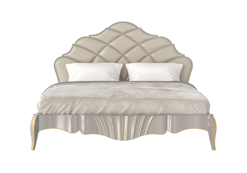 Seashell double bed