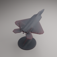 F-22 RAPTOR STEALTH TACTICAL FIGHTER AIRCRAFT - Thumbnail 4