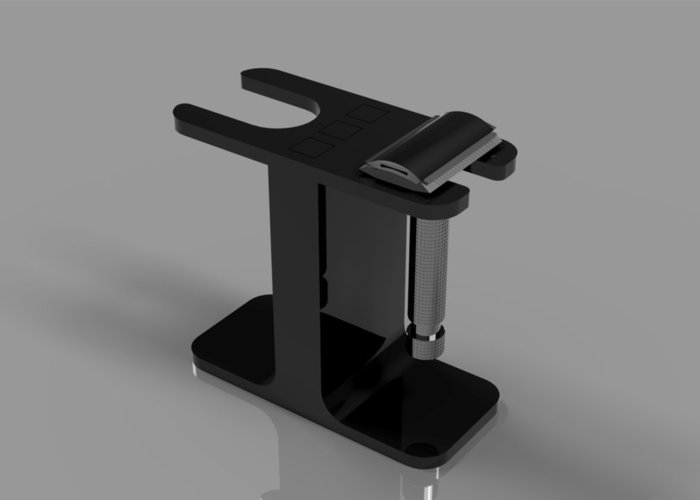 Razor Stand - no support  3D Print 55580
