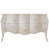 Silver luxury chest of drawers - Thumbnail 1