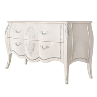 Silver luxury chest of drawers - Thumbnail 2