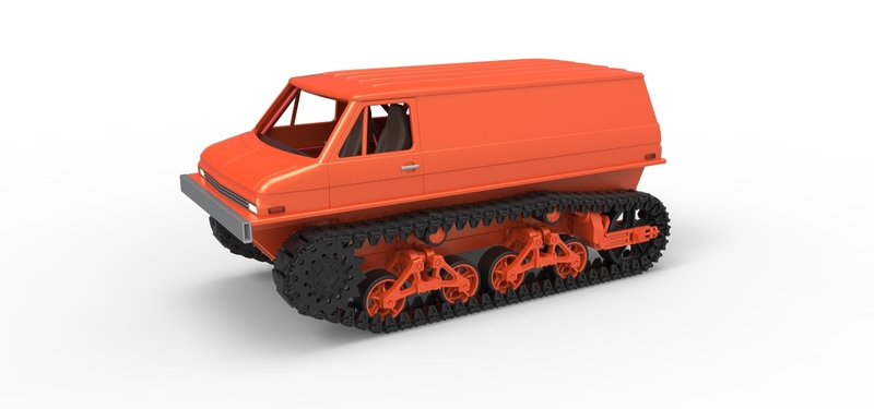 Vintage Monster tank Version 3 Scale 1:25