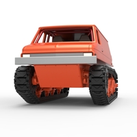 Vintage Monster tank Version 3 Scale 1:25 - Thumbnail 6