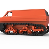 Vintage Monster tank Version 3 Scale 1:25 - Thumbnail 11