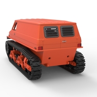 Vintage Monster tank Version 3 Scale 1:25 - Thumbnail 12