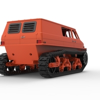 Vintage Monster tank Version 3 Scale 1:25 - Thumbnail 17