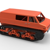 Vintage Monster tank Version 3 Scale 1:25 - Thumbnail 20