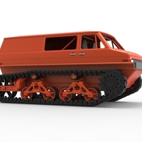 Vintage Monster tank Version 3 Scale 1:25 - Thumbnail 21