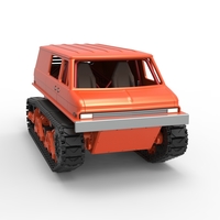 Vintage Monster tank Version 3 Scale 1:25 - Thumbnail 22