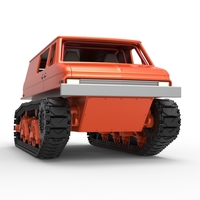 Vintage Monster tank Version 3 Scale 1:25 - Thumbnail 23