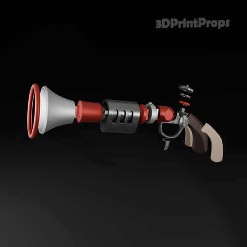 Dirk Gentlys Air gun 3D Print 555859