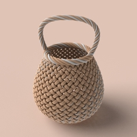 Basket with Handle - Thumbnail 11