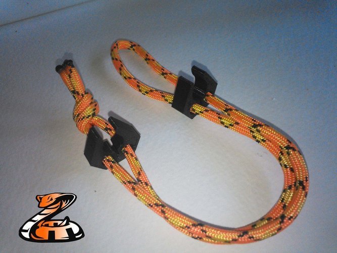 3D Printed Cord Cobra - Heavy Duty Extension Cord Hanger & Tie by Tony  D