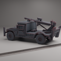 HUMVEE WITH HAWKEYE HOTWITZER - Thumbnail 1