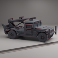 HUMVEE WITH HAWKEYE HOTWITZER - Thumbnail 3