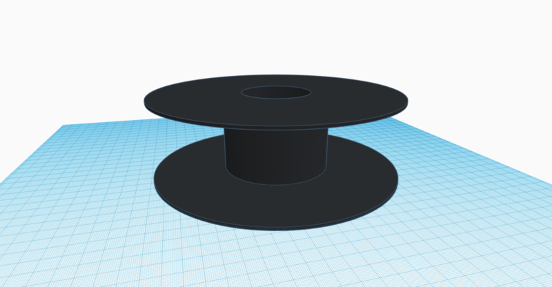 Simple Spool For Using Or Designing