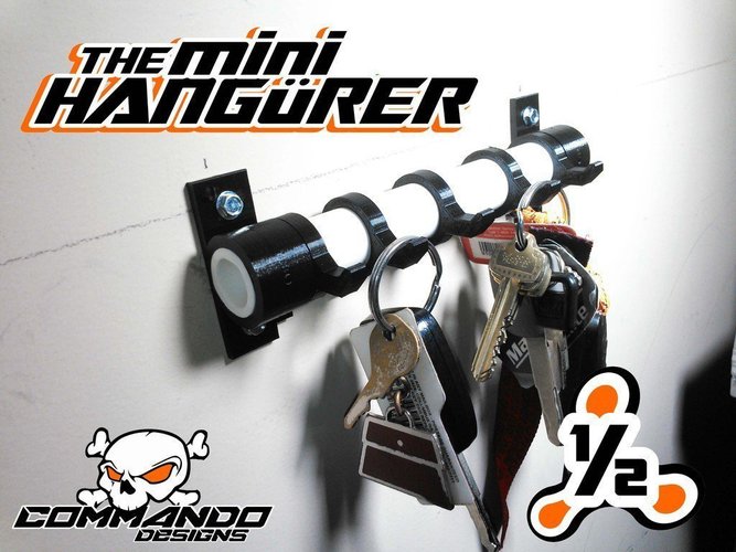 The Mini Hangürer - the ultimate keyholder or anything else hold 3D Print 55608