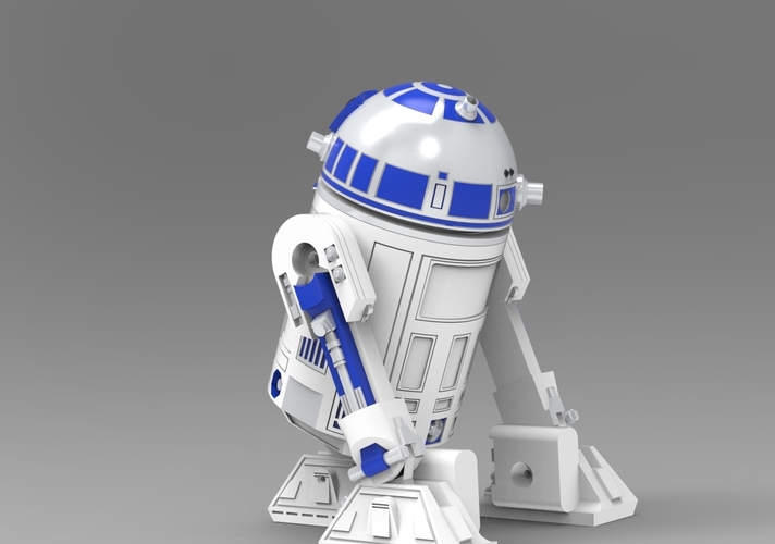 Star Wars R2D2 storage 3D Print 556167