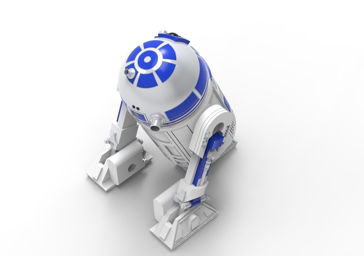 Star Wars R2D2 storage 3D Print 556168