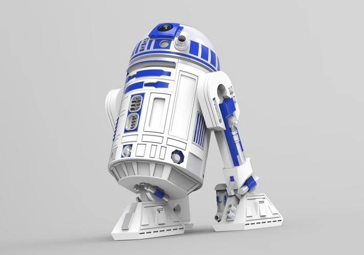 Star Wars R2D2 storage 3D Print 556169