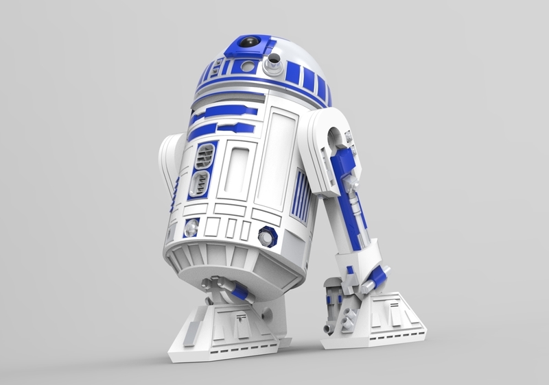 Star Wars R2D2 storage