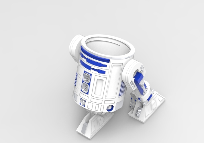 Star Wars R2D2 storage 3D Print 556171