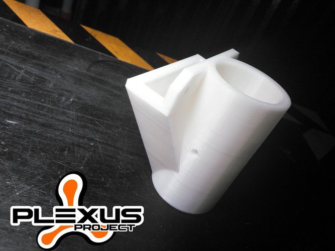 PLEXUS - T-Shelf Holder - 1in 3D Print 55622