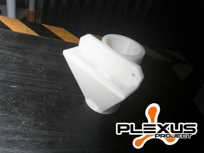 PLEXUS - T-Shelf Holder - 1in 3D Print 55623