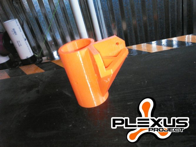 PLEXUS 1 - Corner Bracket - 1in  3D Print 55624