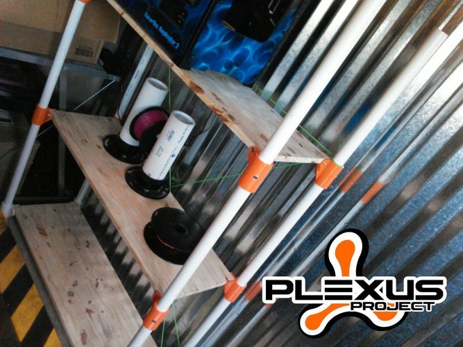 PLEXUS 1 - Corner Bracket - 1in  3D Print 55625