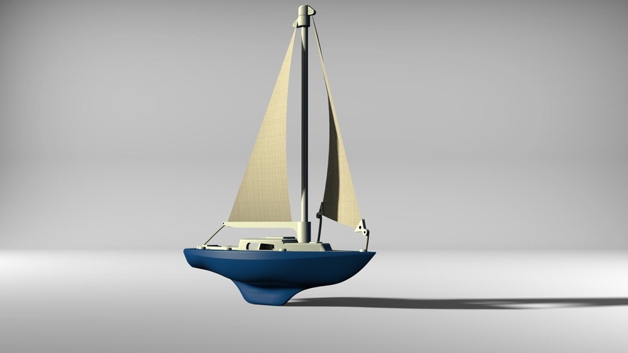 Sailboat 3D Print 556275