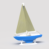 Small Sailboat 3D Printing 556277