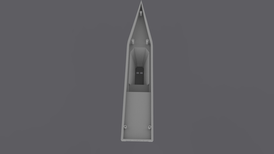 USS Zumwalt RC 3D Print 556286