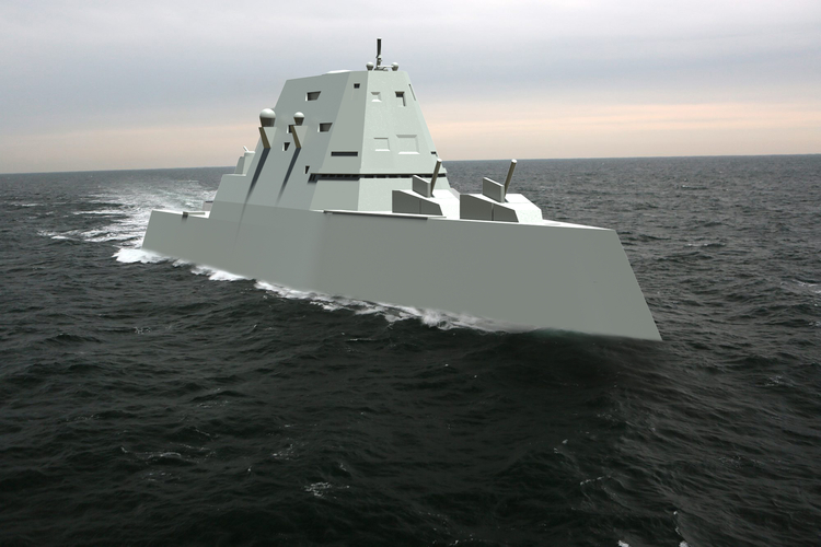 USS Zumwalt RC 3D Print 556291