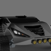 Futurist offroad car - Thumbnail 3