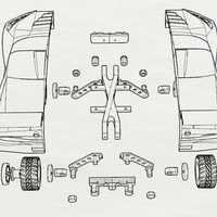 Futurist offroad car - Thumbnail 4