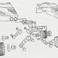 Futurist offroad car - Thumbnail 5