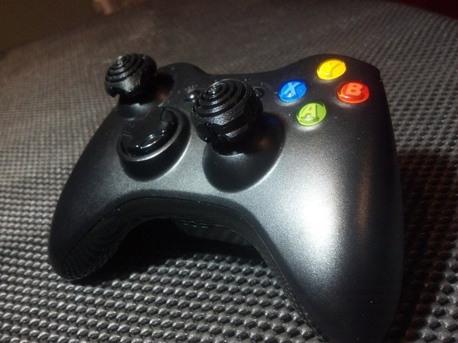 3D Printed KillStix - XBOX 360 - Pro Game Controller Stick Extenders by ...